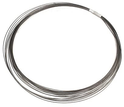 MUCINA Utensile da Taglio Multiuso Lama for Sega a Filo diamantato 1.0mm 1MM Placcatura elettrolitica, for Pietra di Vetro, Marmo e Granito