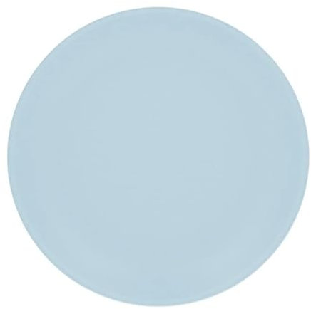 6 Assiettes Incassables, Assiettes plates en Plastique Réutilisable, Assiettes Camping de 27.4 cm sans BPA, Maison, Fête, Bureau, Micro-ondes et Lave-vaisselle (BLEU)