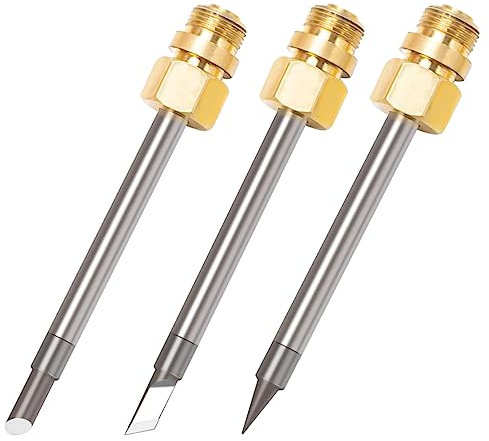 CENPEK Saldatore Mini Saldatori Elettrici Interfaccia Punta per Saldatore 8W USB Punta per Saldatura (3Pcs)