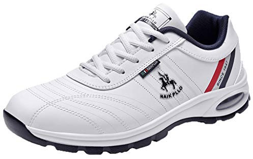 Stivali Uomo Gomma Stivali Uomo Alti Scarpe Uomo 47 Stivali Uomo Pelle Estivi Bianco-3 12.99