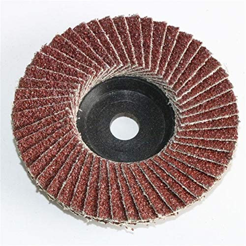 CruSio Flache Fächerscheiben, 75 Mm, 7,6 Cm, Kreissägeblatt, Rad, Trennschleifscheiben, Schleifscheiben, Klingen Für Winkelschleifer/1 Stk/Rot