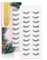 Natürliche Falsche Wimpern 10 Paar Transparentes Band Wimpernstreifen 8-11mm Wimpern Kurze und Weiche Wimpern Im Natürlichen Look Natural Fake Lashes Short False Eyelashes (S02)