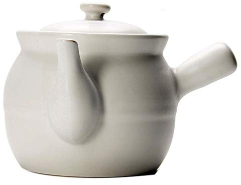 Cazuela Redonda De Cerámica/Olla De Barro/Olla De Barro/Utensilios De Cocina De Cerámica con Tapa De Monstruo Blanco Resistente Al Calor