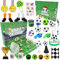 Fußball Adventskalender 2024 für Jungen und Mädchen, mit Fußballmedaillen-Pfeife, 24 Weihnachts-Countdown-Adventskalender, Weihnachtsstrumpf-Geschenke für Fußballfans