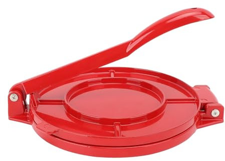 Aluminum Tortilla Press, 9.8x10Inch Tortilla and Roti Maker Dough Press, Multifunction Non Stick Cooking Plates for Tortillas,Dumpling,Tamale,Pizza,Pie