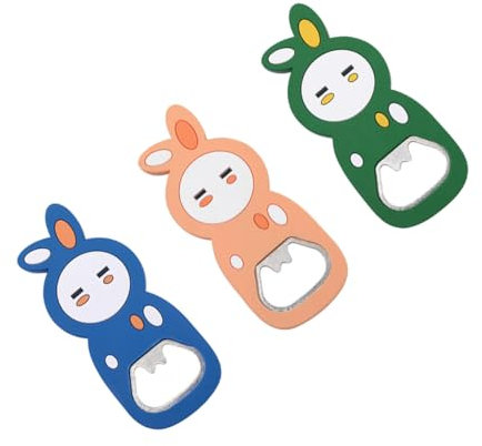 GREENADSCAPE 3pcs Bottle Opener Wine Opener Electric Wine Opener Wisking Tool Electric Refrigerator Beer Opener Bottle Gadget Small Can Opener Electric Can Opener Booster Seat Magnet