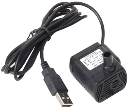 Cndiyald DC 3,5 V -9V 3W USB Pompa dell'acqua sottomarina Acquario Pompa per laghetta