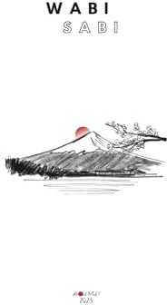 WABI SABI Notebook Minimaliste Zen avec Haïkus – – 111 Pages pour Écriture et Notes - Léger et Épuré