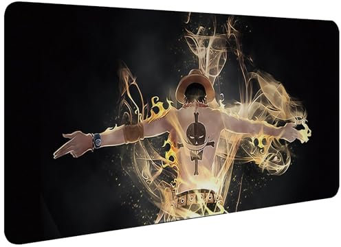 One Piece Anime Mouse Pad, One Piece Desk Mat, 90 * 30cm One Piece XXL Mouse Pad One Piece Desk Pad, Elie&Eason One Piece Anime Mouse Mat, Mouse Pad Anime Mouse Mat Gaming One Piece Regali
