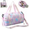 Borsone da Viaggio,Borsone Palestra,con Porta Scarpe e Tasca Umida da Viaggio,Borsa Sport Bambina,Duffel Bag,Borsa Palestra Unicorno,per Sport,Danza,Balletto,Ginnastica