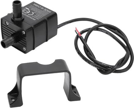 Bomba de fuente de agua sumergible DC 12V 4.5W 240L/H 300cm LIJA IP68 Indicador LED sin cepillado Bomba sumergible para la tanque de pescado de enfriamiento de agua del acuario