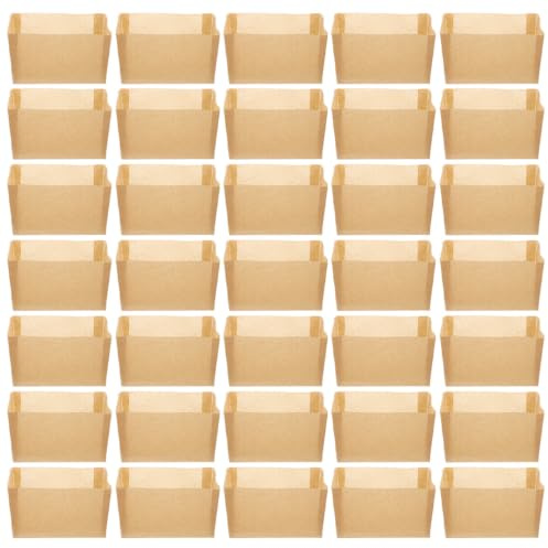 50 Stück Backpapier Einlagen für Brotformen, 250g, Antihaftbeschichtet | Hitzebeständig, Verhindert Kleben und Reißen, Einfache Reinigung, Khakifarben, für Kastenformen, Toastbrot