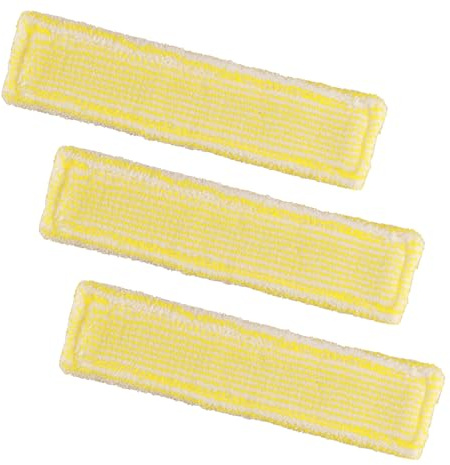 niusility 3Pcs Pad for Karcher Window Vac Accessories, Compatible with Karcher Window Vac Spares, Easy to Clean Steam Cleaner Accessories, Windows Mop Set forKarcher WV2 WV5 WV6 Plus Premium