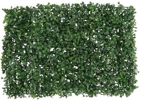 GRIRIW Pared de Plantas Artificiales Verde Ldpe para Jardín y Balcón | Fondo Decorativo, Reutilizable y Seguro, Larga Vida Útil, 1, Estilo Exquisito