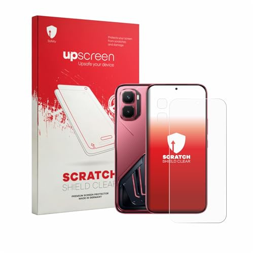 upscreen Schutzfolie für Infinix GT 50 Pro (Display+Kamera) – Made in Germany, Kristall-klar, Kratzschutz, Anti-Fingerprint