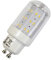 LED Leuchtmittel 4W GU10 3000K Warmweiss 230V 400lm Klar, Zylinder Form, Raumlicht, 270 Grad, Maxiflood, ersetzt 40W Halogen (1ER PACK-Warmweiss)
