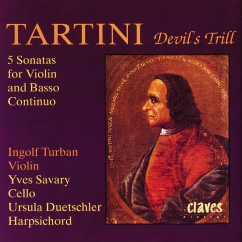 Tartini : Cinq Sonates pour Violon et Basse Continue