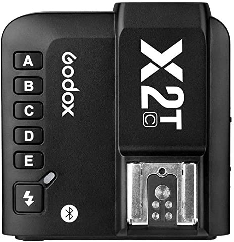 Godox X2T-C 2.4G Wireless Flash Trigger Transmitter für Canon mit E-TTL II HSS 1/8000s Gruppenfunktion LED Bedienfeld Firmware Update
