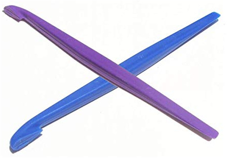 Tupperware Citrus Peelers Set of 2 in Grape Purple and Blue