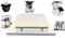 Conny Clever Krups Prep&Cook HP5031 Multifunktions-Küchenmaschine wir liefern das Gleitbrett ICY White