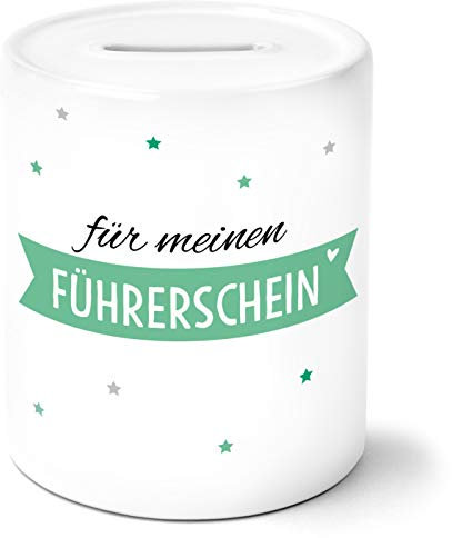 OWLBOOK Führerschein Kasse Spardose Geschenke Geschenkideen für Jungs und Mädchen zum Geburtstag