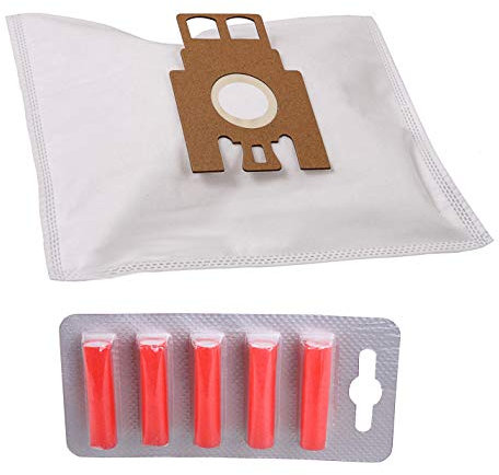 20x Staubsaugerbeutel + 5 x Staubbeutel Deo Fruchtig kompatibel mit Hoover H60 Hoover H 60 Purehepa 35600392 mit Zusatzfilter