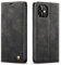 QLTYPRI Kompatibel mit iPhone 12 und iPhone 12 Pro, Vintage Dünne Handyhülle mit Kartenfach Ständer Ledertasche Klapphülle Schutzhülle Kompatibel mit iPhone 12 und iPhone 12 Pro (6,1 Zoll) - Schwarz