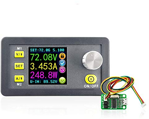 TopHomer DPS8005-USB - Convertidor de voltaje de voltaje constante con pantalla LCD DC10-90V