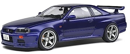 Solido Modellfahrzeug 1:18 Nissan R34 GTR violett