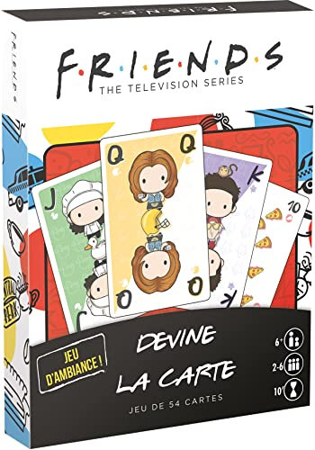 Asmodee Zygomatic | Erraten Sie die Karte: Friends | Gesellschaftsspiel | ab 6 Jahren | 2-6 Spieler | 10 Minuten