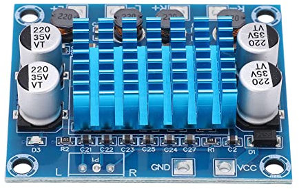 Carte Amplificateur de Puissance Numérique HD 12V 24V 30W Module D'amplification Audio Double Canal XH‑A232 pour Appareils Audio