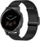 KoGiio 18mm Correa para Huawei Watch GT5/Watch GT4 41mm/Garmin Venu 3S/2S/Forerunner 265S/255S Music/255S/Vivoactive 4S 40mm /3S 39mm, Acero Inoxidabl Correas Negro