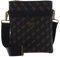GUESS Herren Vezzola Smart 4G-Logo Umhängetasche, Brown/Ochre, Einheitsgröße