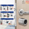 QUOYA K2 Smart Euro Cylinder Door Lock, Keyless Security Entry, 5-in-1 Unlock Method (Fingerprint, RFID keycard, Pin/Passcode, App, Mechanical Key), IP55 Waterproof Suitable for Indoor/Outdoor