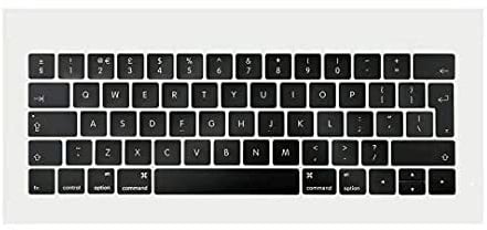 ICTION New UK Keyboard Key Caps Keycaps Replacement for MacBook Pro 13 A2159 Mid 2019 Year