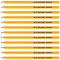 OFFICER PRODUCTS DONAU 7383001PL-99 Bleistift Holz/HB Bleistifte / 12 Stück / 12er Pack/Ungiftig/Farbe: Gelb