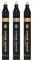 Hochglänzende -Chrom-Marker, Metallstift, Reflektierender Lackstift, 3 Farben, Permanente Metallic-Marker, 2–3 mm Größerer Anwendungsbereich, Hochglänzend, Wasserfest