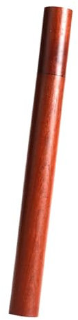 MagiDeal Conteneur de Stockage de bâtons d'encens, boîte d'encens en Bois, étui à encens avec Couvercle, Tube d'encens Marron de Voyage, décoration de, 24.5X1.8cm