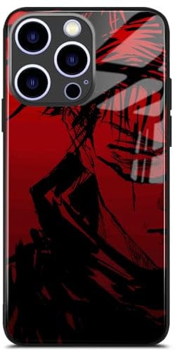 Choso JJK TPU Glass Anime Pattern Phone Case - Manga Fans Cover for iPhone 14