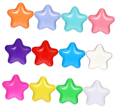 FAVOMOTO 100pcs Swimming Pool Ocean Ball Indoor Tent for Kids Star Shaped Ball Pit Balls Kid Playpen Star Ball Pit Balls Balls Pit Balls for Kids Plastic Toddler Small Supplies