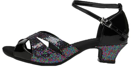 Ballroom Dance Shoes,Dance Heels,Dancing Shoes Women,Wide Fitting Dance Shoes,Soft And Comfortable,Reduce Skin Friction,Noise Reduction,Comfortable And Breathable,Can Use For Formal Party,Evening
