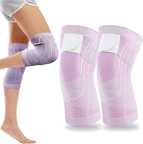 VICIYOO Rodillera de compresión, Rodillera Profesional con Correas Ajustables, Rodillera Deportiva con Manga de compresión, Rodillera 3D de Alta Elasticidad