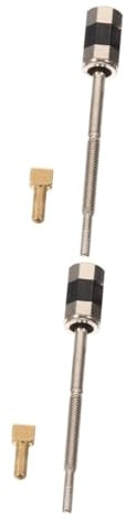 TOYANDONA 2 Stück Violinbogenschrauben Violabogenteil Violinbogen Ersatzschraube Für Violine Professionelles Violinteil Violinbogenteile Violinbogenfrosch Violinersatzwerkzeug