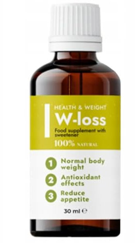W-Loss – Gouttes naturelles 30 ml (1)
