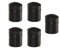 geo-versand 5 x magnetische Geocaching Nano schwarz D5 Stadt winzig Magnet Mini Behälter