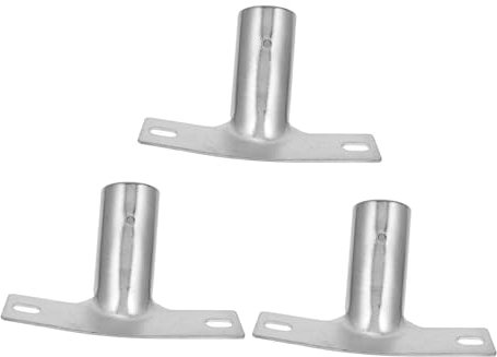 FRCOLOR 3pcs Extension Pole Adapter for Broom Handle Bracket Sturdy Material Comfortable Handling Fits Diverse Broom Heads Easy Attachment