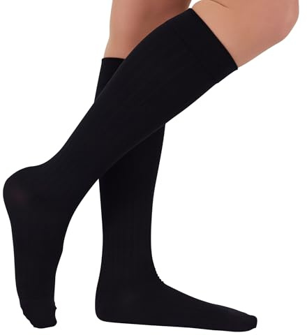 ITEM m6 - Kniestrümpfe mit Kompression für Damen, Freedom, Größe M, 39-41, black