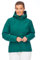 Jeff Green Damen Atmungsaktive wasserdichte Winter Ski Snowboard Jacke Kerava 12.000mm Wassersäule und Abnehmbare Kapuze, Farbe:Rain Forest, Größe:46