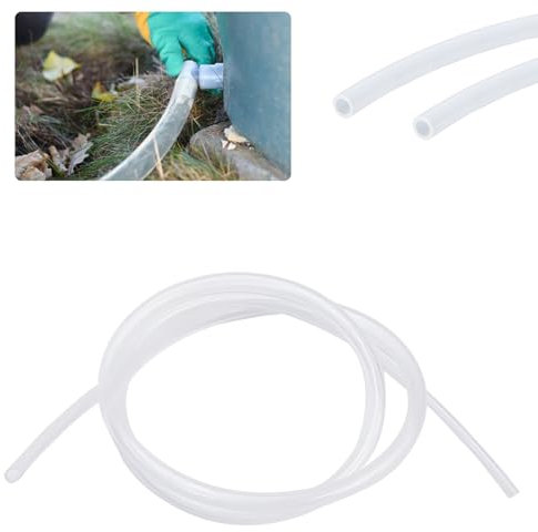 2 Meter Silikonschlauch 2mm x 4mm, Transparente Lebensmitteltaugliche Schläuche, Flexibler Schlauch Klar Wasser Luft Rohre für die Übertragung von Wasser Luft Öl (Innen: 2 mm Außen: 4 mm)