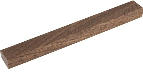 Griff Trim 1410 LA 128mm, Holzgriff Breite 168mm, Nuss lackiert